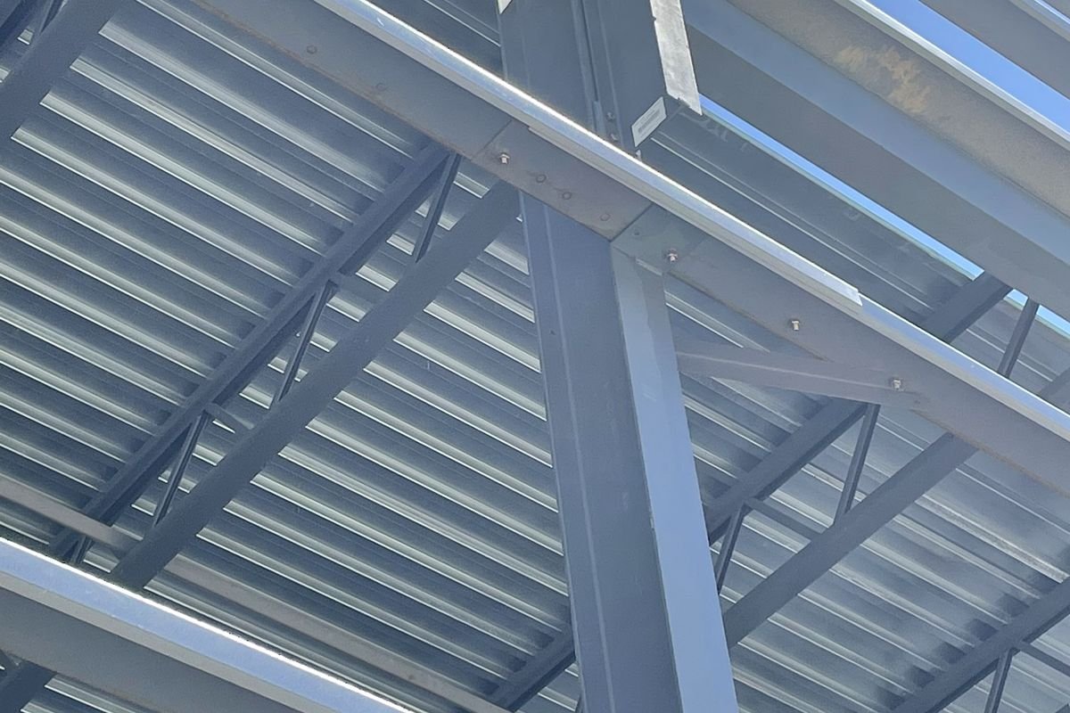 Purlin and rafter detail — pre-engineered metal building project